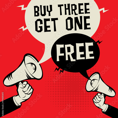Buy Three Get One Free