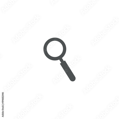 lupa icon. sign design