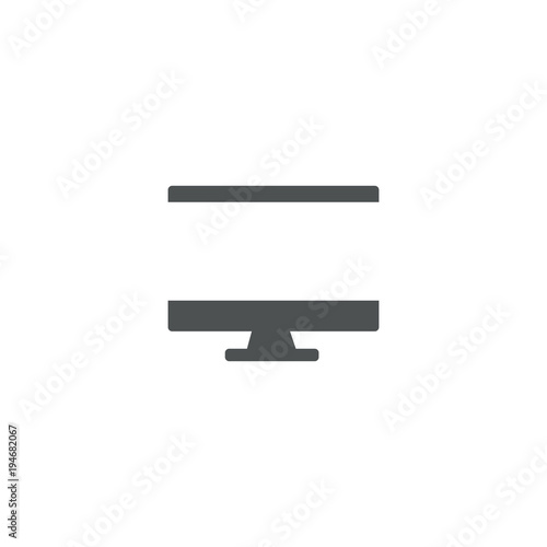 computer icon. sign design