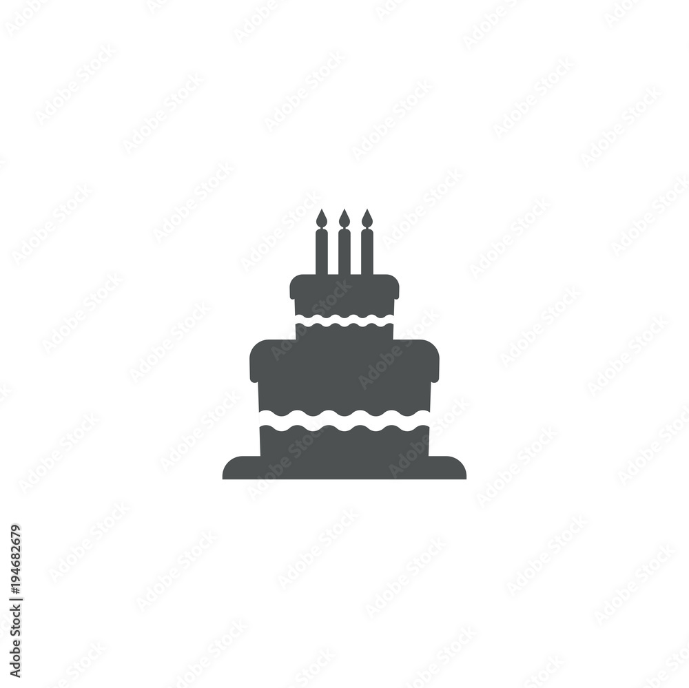 cake icon. sign design cake icon. sign design