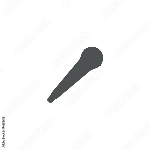 microphone icon. sign design