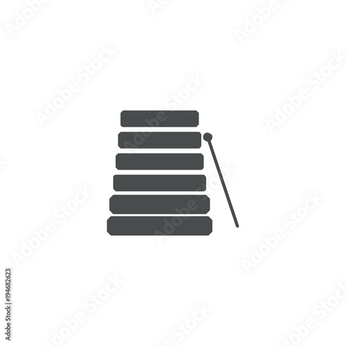 musical instrument icon. sign design