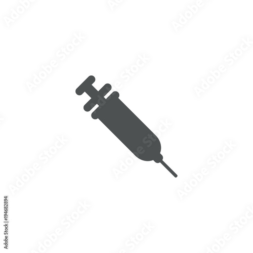 syringe icon. sign design