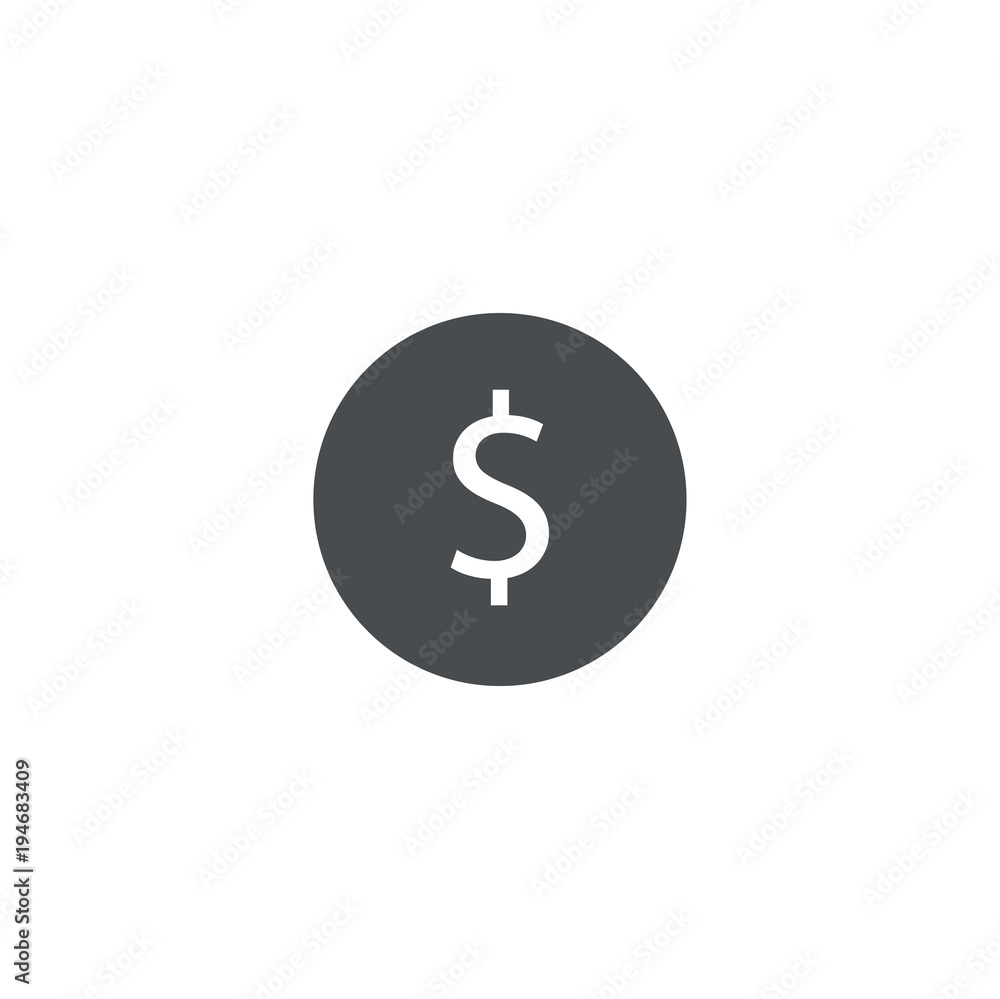 USD icon. sign design USD icon. sign design