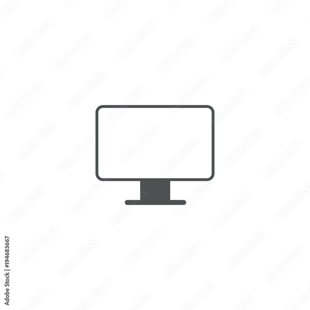 computer icon. sign design computer icon. sign design