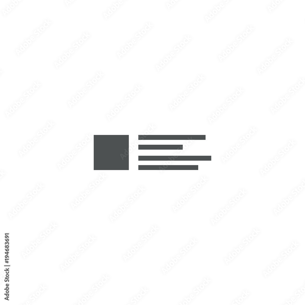 ballot icon. sign design ballot icon. sign design