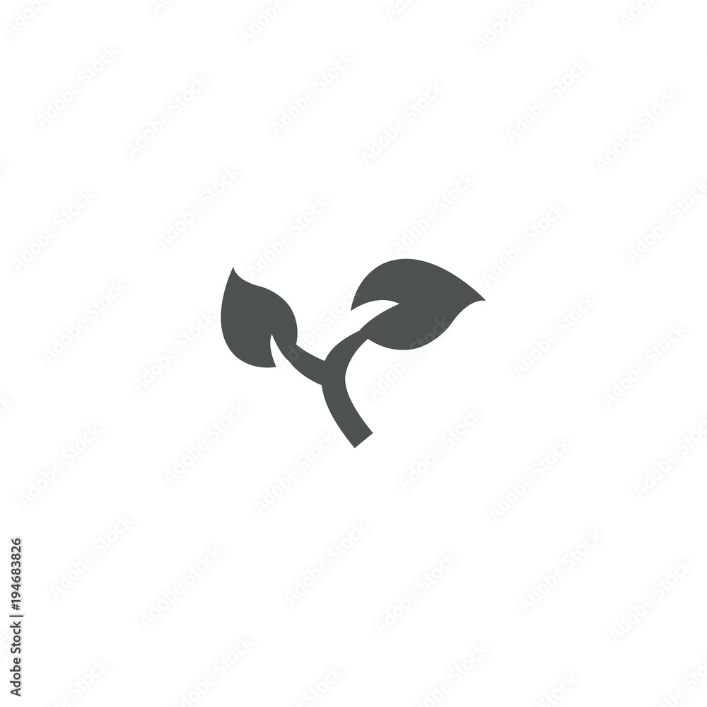 plant icon. sign design plant icon. sign design