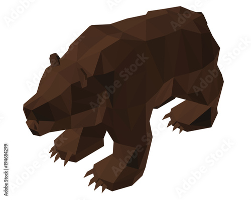 Polygonal bear