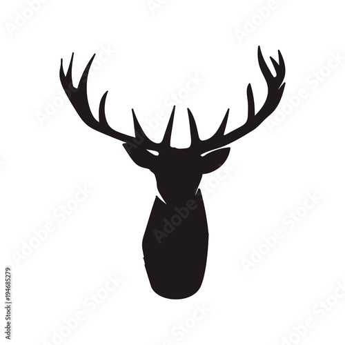 deer silhouette vector