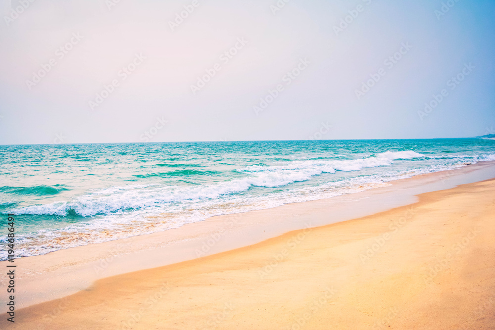 Beach and tropical sea- India