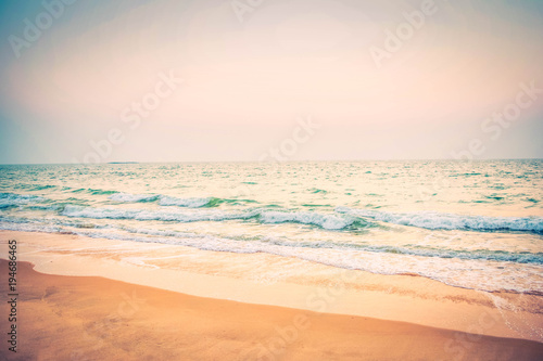 Beach and tropical sea- India