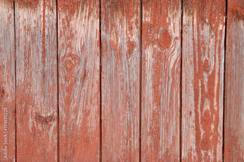 Old painted wood texture. Vintage wood background. For design solutions, interior, advertising, presentation, background, label, web, screens. Trendy effect. Copy for writing space.