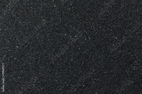 Natural black granite background. photo