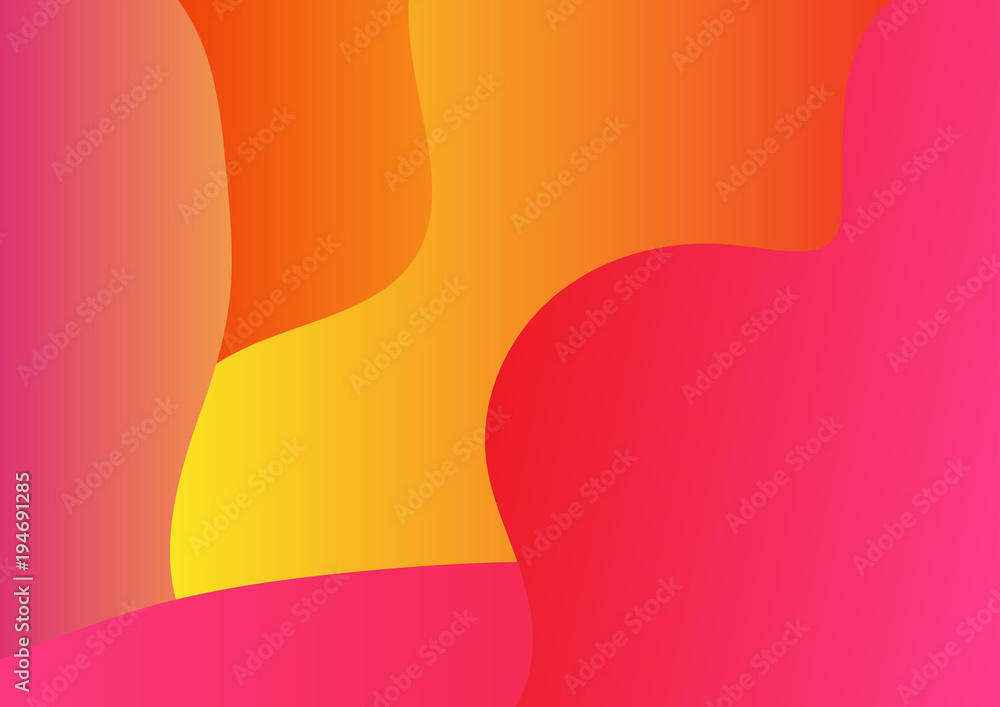 Colorful abstract background, hot tone image