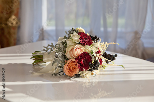 букет из различных цветков