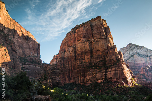 Angels Landing Mountain in Zion National Park