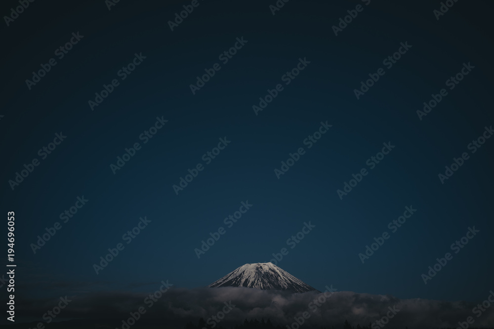 Mt.Fuji before dawn