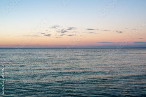 Sea and sunset © Rupert