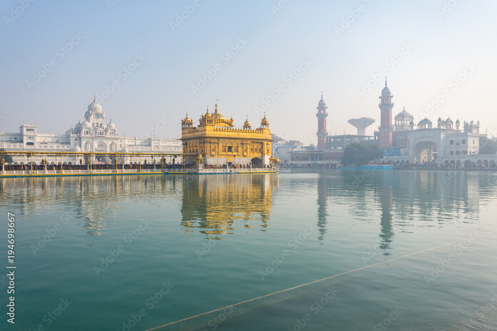The Golden Temple at Amritsar Completed in 1589 The Golden Temple at Amritsar Completed in 1589