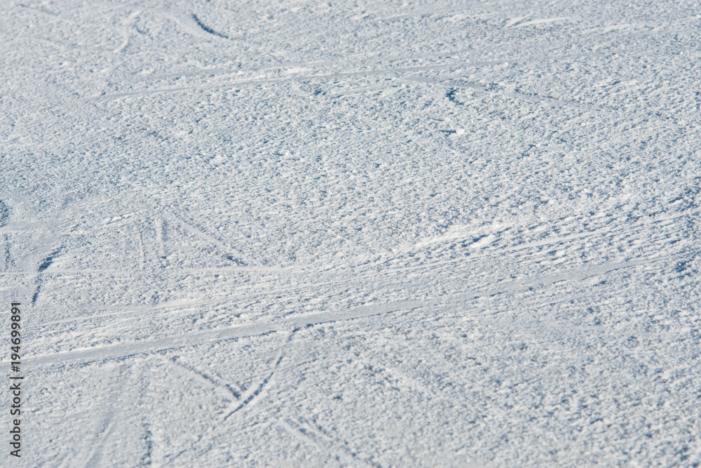 snow background ski slope
