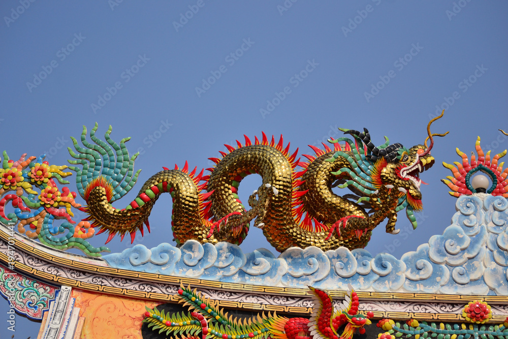 China dragon Sculpture