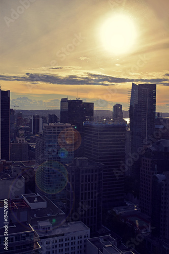 Vancouver from above