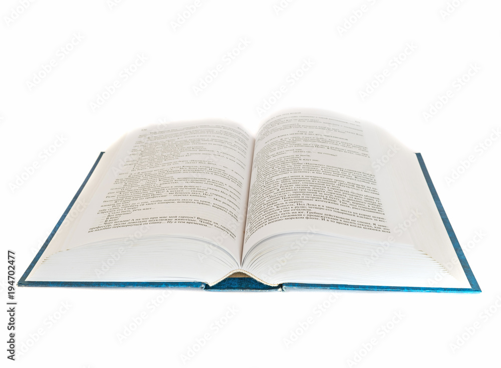 open book isolated on white background open book isolated on white background