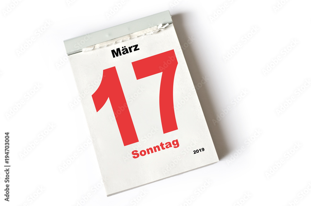 17. März 2019 17. März 2019