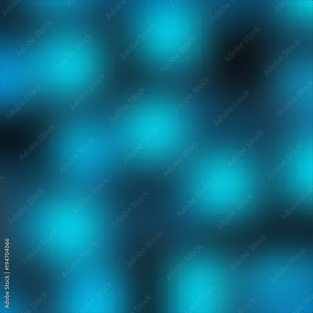 Vintage black and blue backdrop. Water blurred background. Background pattern, dot pattern. Vector abstract bokeh background. Blur blue abstract vector illustration. Abstract dark blue background.