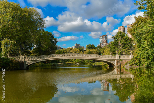 Bow bridge, Central Park New York