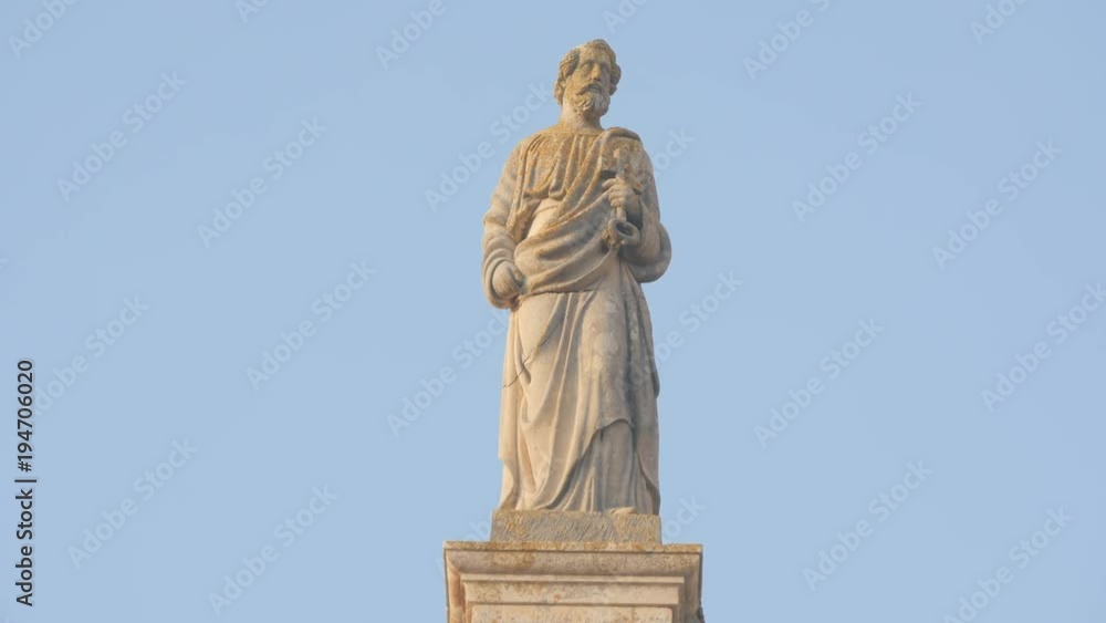 Saint Peter statue holding the key of Heaven Saint Peter statue holding the key of Heaven