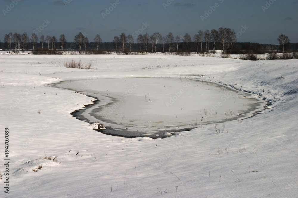  frozen lake