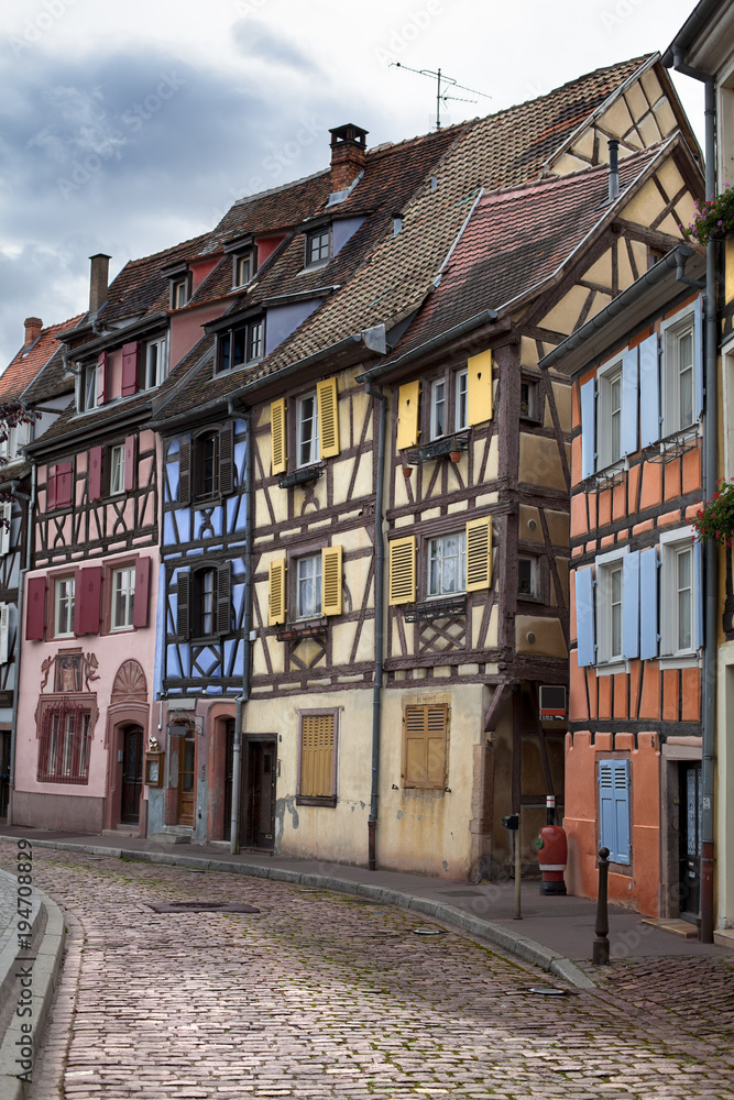 Casas medievales en Colmar