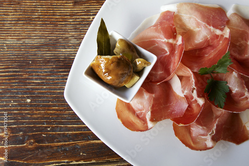 culatello e porcini