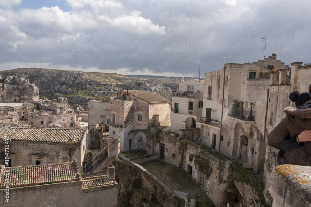 Fototapeta premium Matera Sassi Basilicata Italy