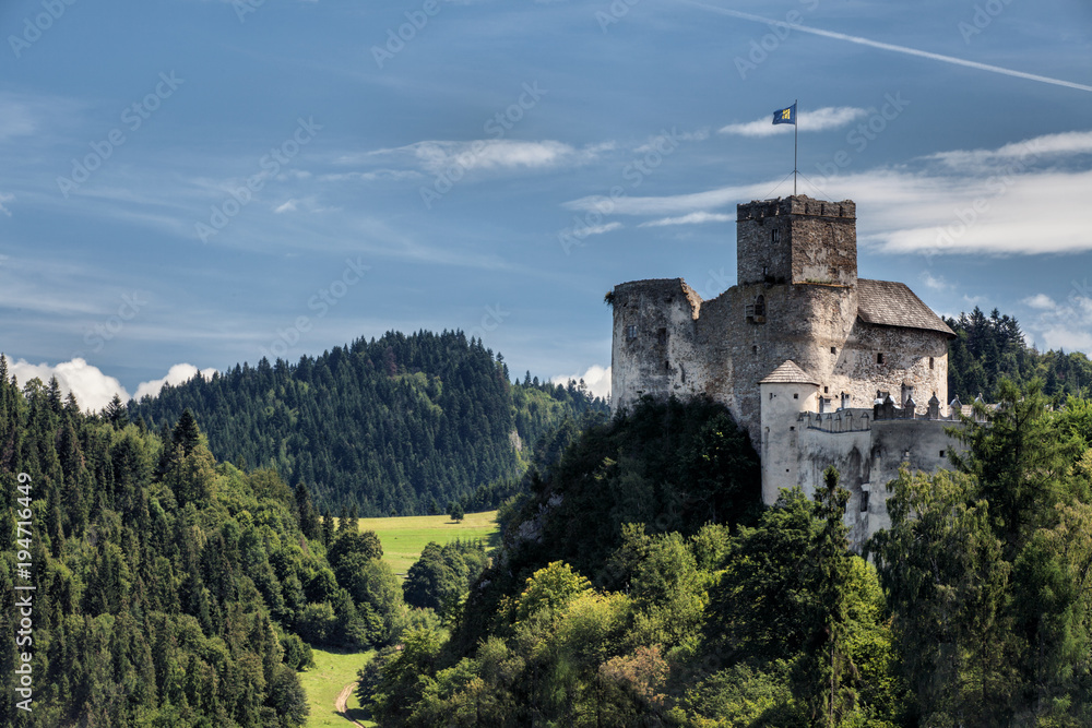 Old castle in Europe Old castle in Europe