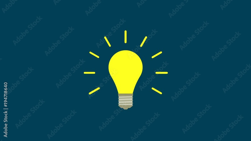 Idea concept. animation with optional luma matte. Alpha Luma Matte included. 4k video Idea concept. animation with optional luma matte. Alpha Luma Matte included. 4k video