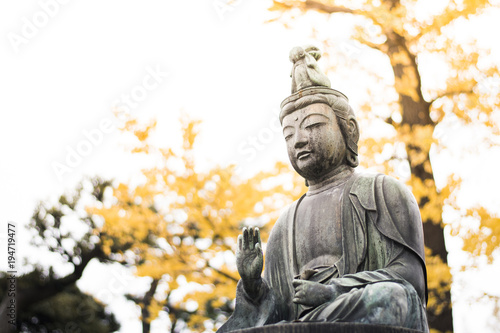 Buddha statue in asakusa temple Tokyo,Japan