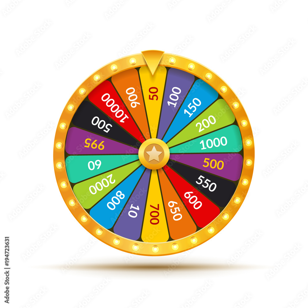 Wheel Of Fortune lottery luck illustration. Casino game of chance. Win fortune roulette. Gamble chance leisure Wheel Of Fortune lottery luck illustration. Casino game of chance. Win fortune roulette. Gamble chance leisure