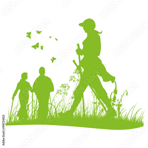Nordic Walking Gruppe 