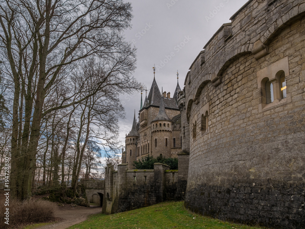 The old and acient Marienburg Castle, Germany The old and acient Marienburg Castle, Germany