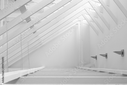 trusses, lines and light