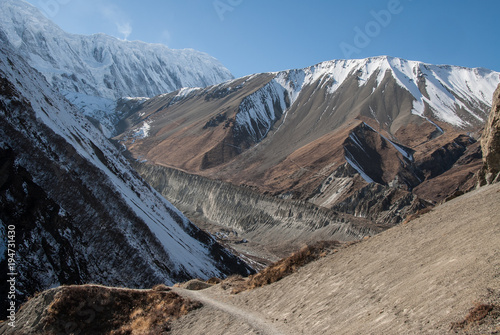 The valley above Tilicho Base Camp