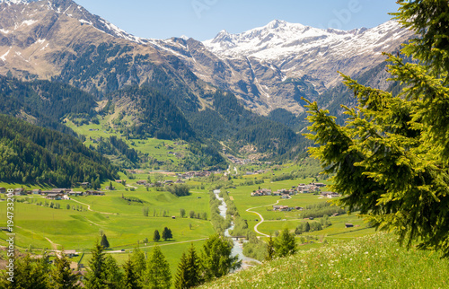 Ridanna valley, near the Isarco valley in South Tyrol, Trentino Alto Adige, Italy.