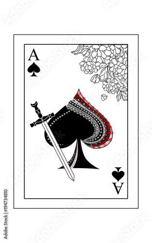 the spades ace