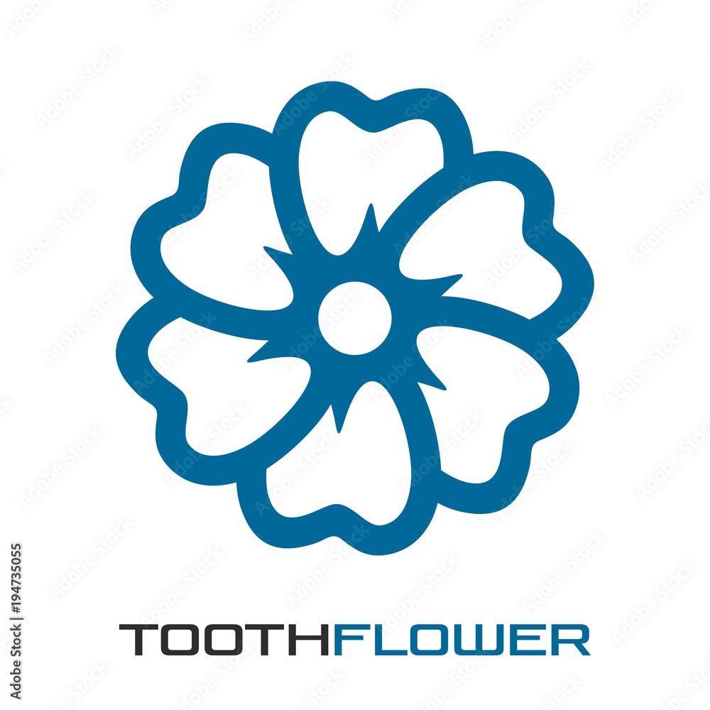 flower from the teeth logo flower from the teeth logo