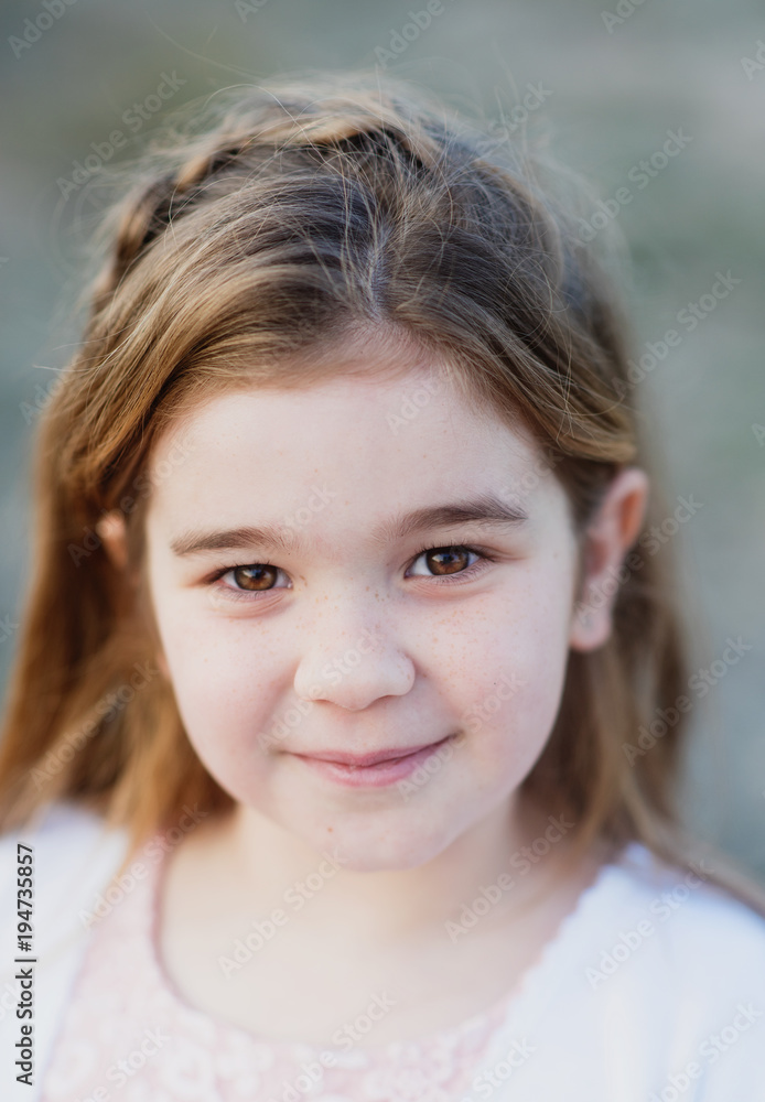 Close up portrait of a beautiful cute girl Close up portrait of a beautiful cute girl