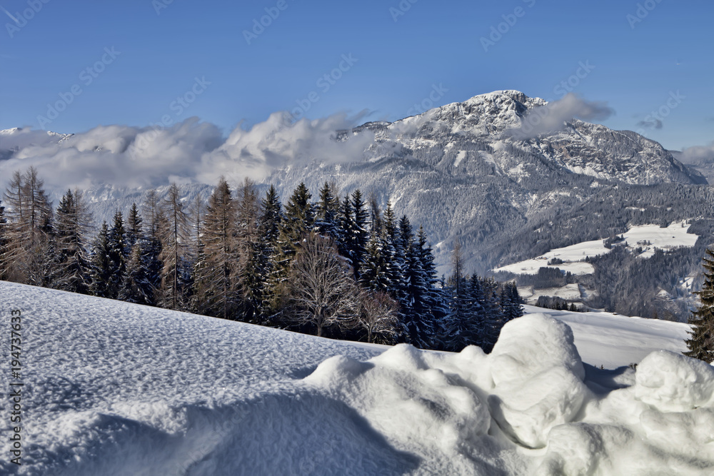 Snowy landscape, Austria