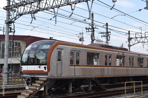 Suburban train in Greater Tokyo Area (Tokyo Metro 10000 series)