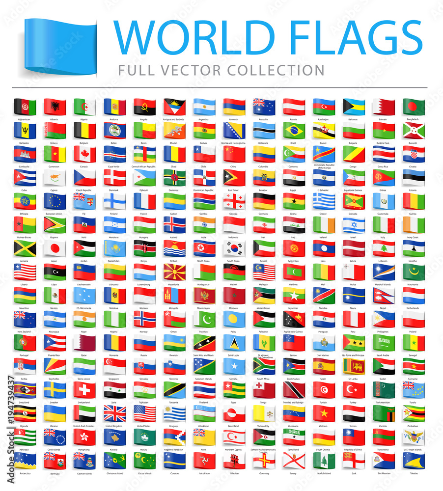 All World Flags New Additional List Of Countries And Territories